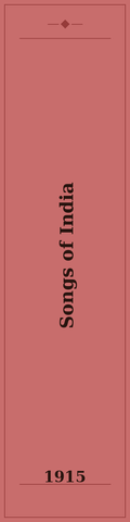Songs of India, Rendered from the Urdu by Inayat Khan and Jessica Duncan Westbrook
